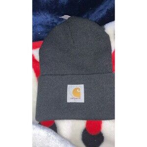 Carhartt Knit Cuffed Beanie - Black - Model A18 - Brand New with Tags